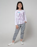 Nevada Jogger Pants Woven Frill Pinggang Kotak