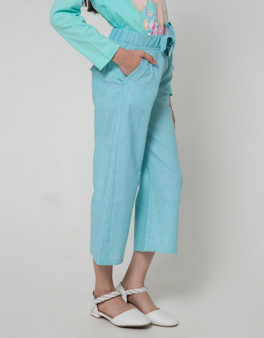 Little M Woven Celana Kulot Anak Perempuan