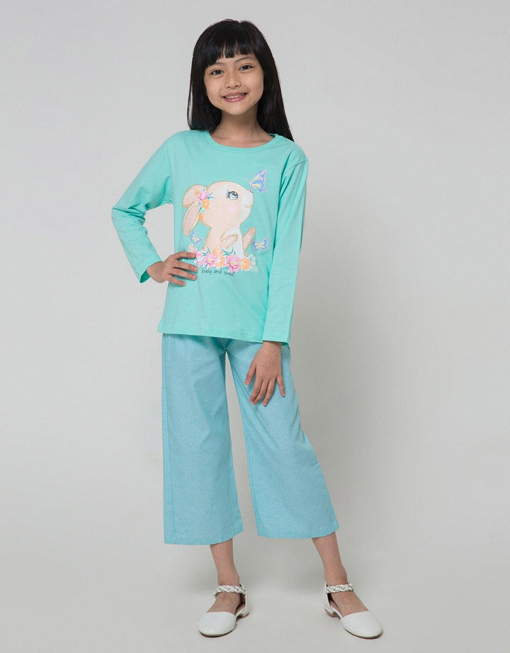 Little M Woven Celana Kulot Anak Perempuan