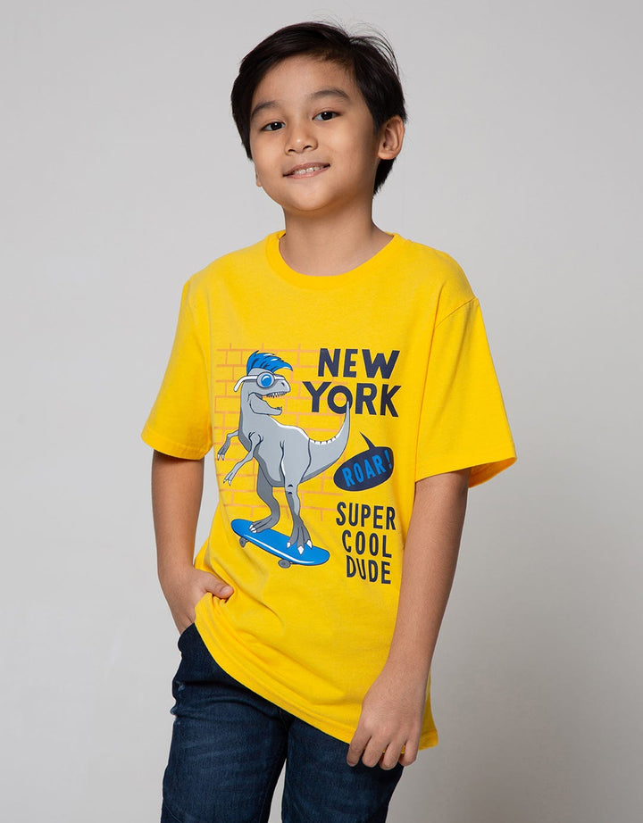 Aero Short Sleeve Check Dino In Nyc