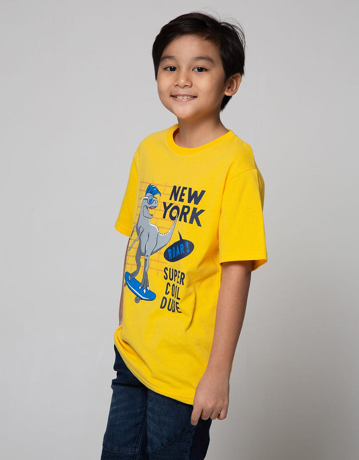 Aero Short Sleeve Check Dino In Nyc