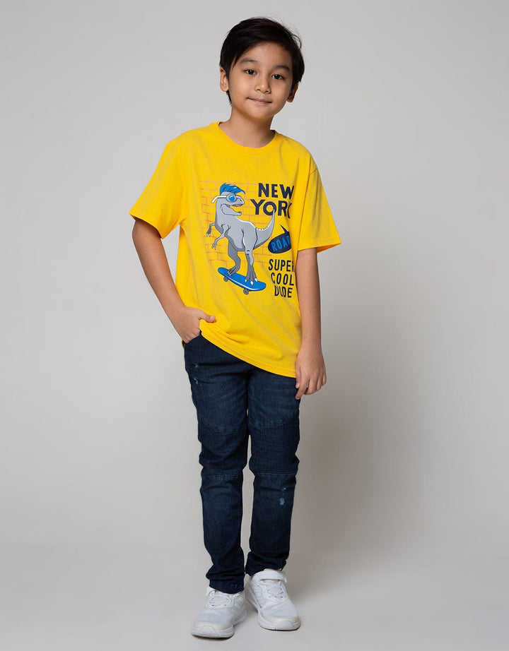 Aero Short Sleeve Check Dino In Nyc