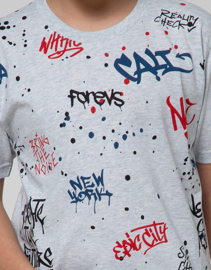Nevada Short Sleeve Graffiti T-Shirt