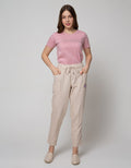 Nevada Long Pants Twill With Space Embro