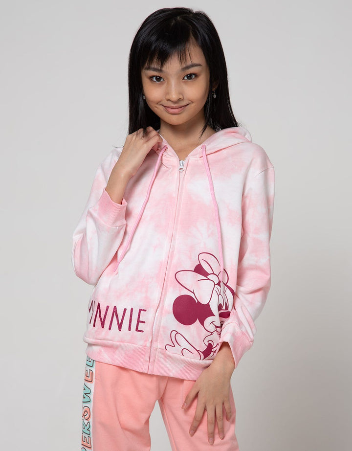 Disney Tie Dye Minnie Jacket Hoodie