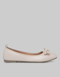 St. Yves Ballerinas Woman Ribbon Accent