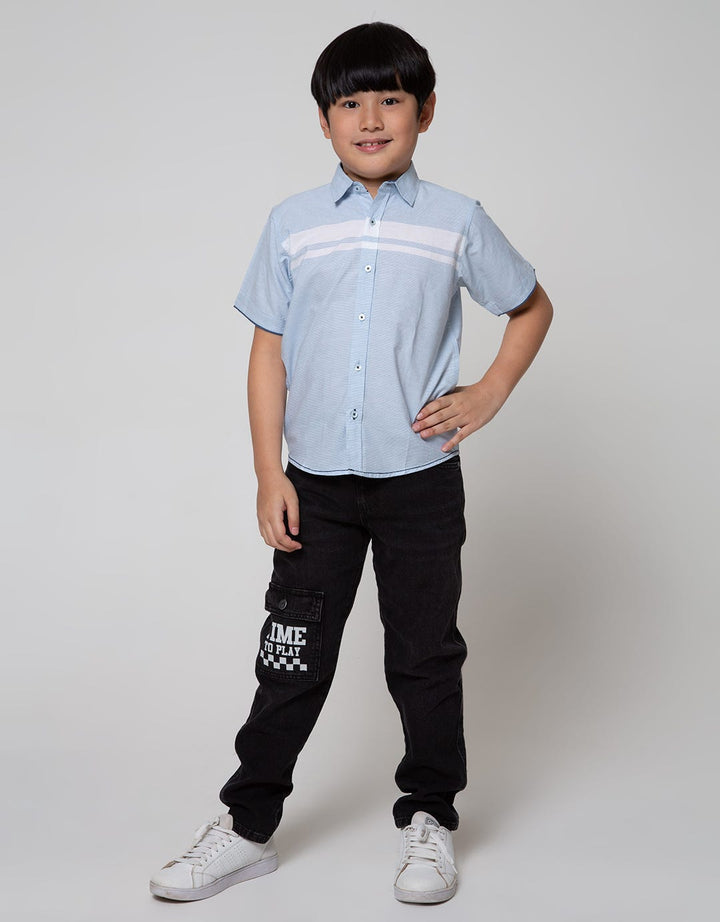 Little M Shirt Block Dada Fider Yarndyed