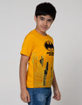 Character T-Shirt Batman City Logo Flocking A