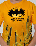 Character T-Shirt Batman City Logo Flocking A