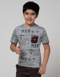 Character T-Shirt Superman Kantong