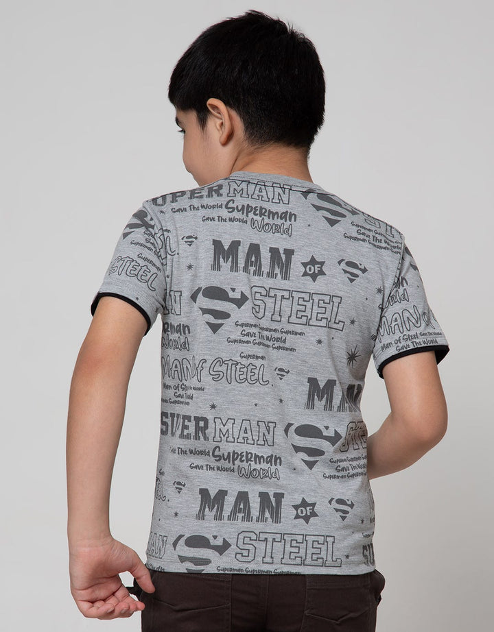 Character T-Shirt Superman Kantong