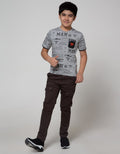 Character T-Shirt Superman Kantong