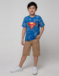 Character Superman Logo Short Sleeve T-Shirt