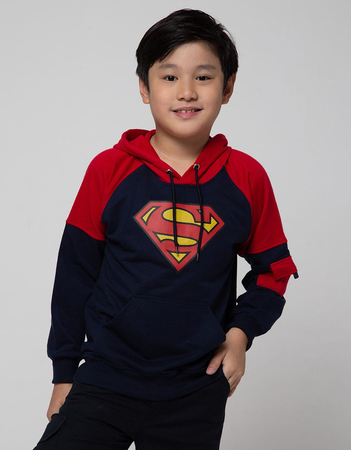 Character Sweater Superman Hood