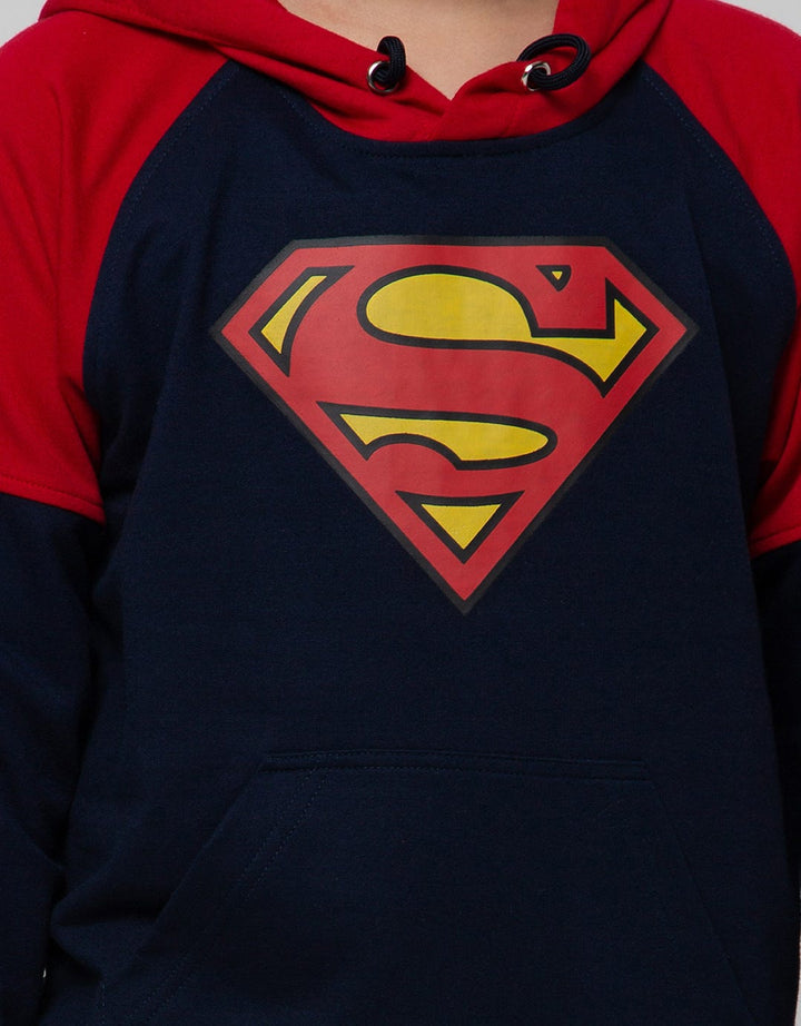 Character Sweater Superman Hood