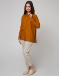 Nevada Long Sleeve Shirt Solid Half