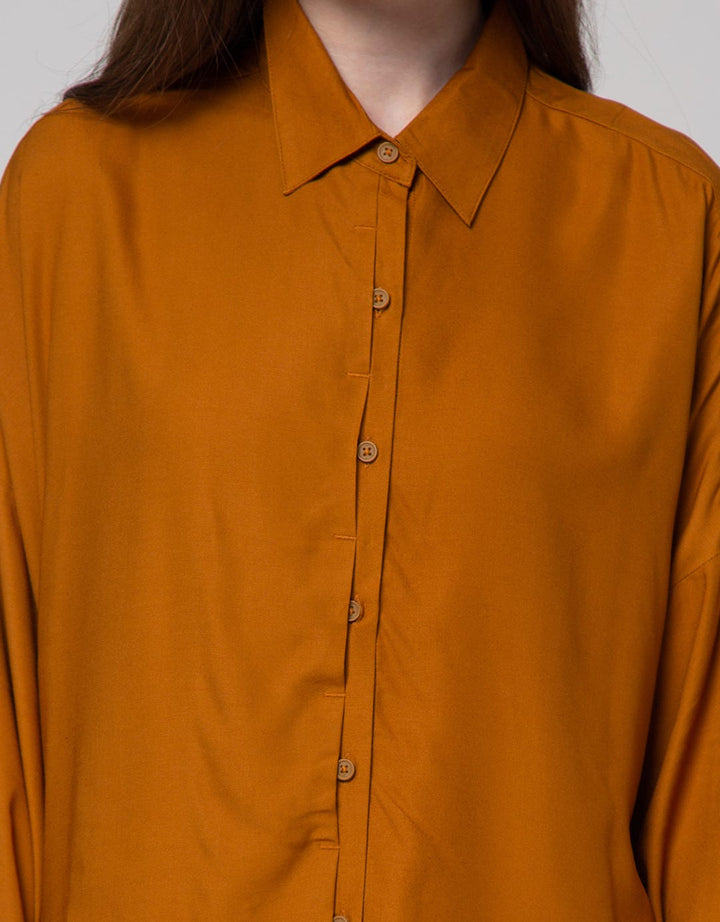 Nevada Long Sleeve Shirt Solid Half
