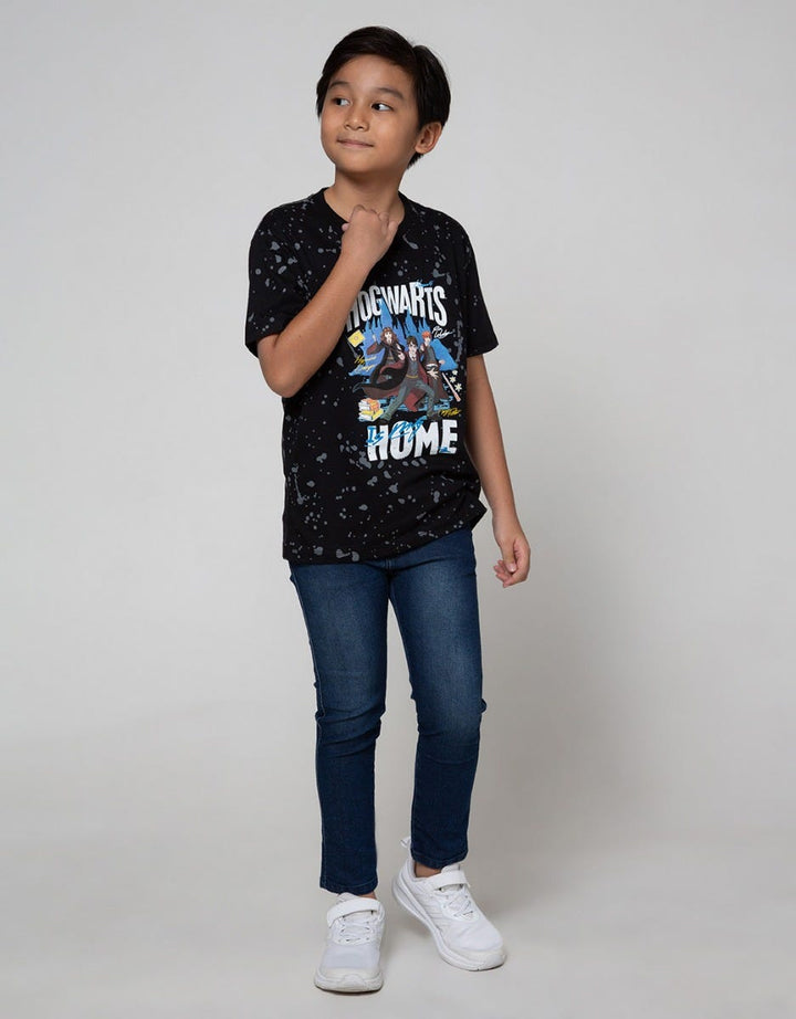 Character T-Shirt Character Harry Potter Print Marble