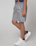 Little M Short Pants Woven Rib Astronaut