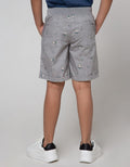 Little M Short Pants Woven Rib Astronaut