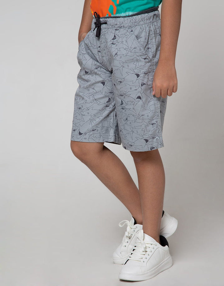 Little M Short Pants Woven Shark