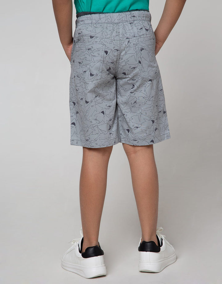 Little M Short Pants Woven Shark