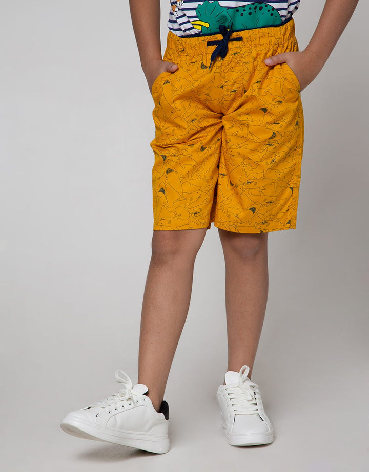 Little M Short Pants Woven Shark