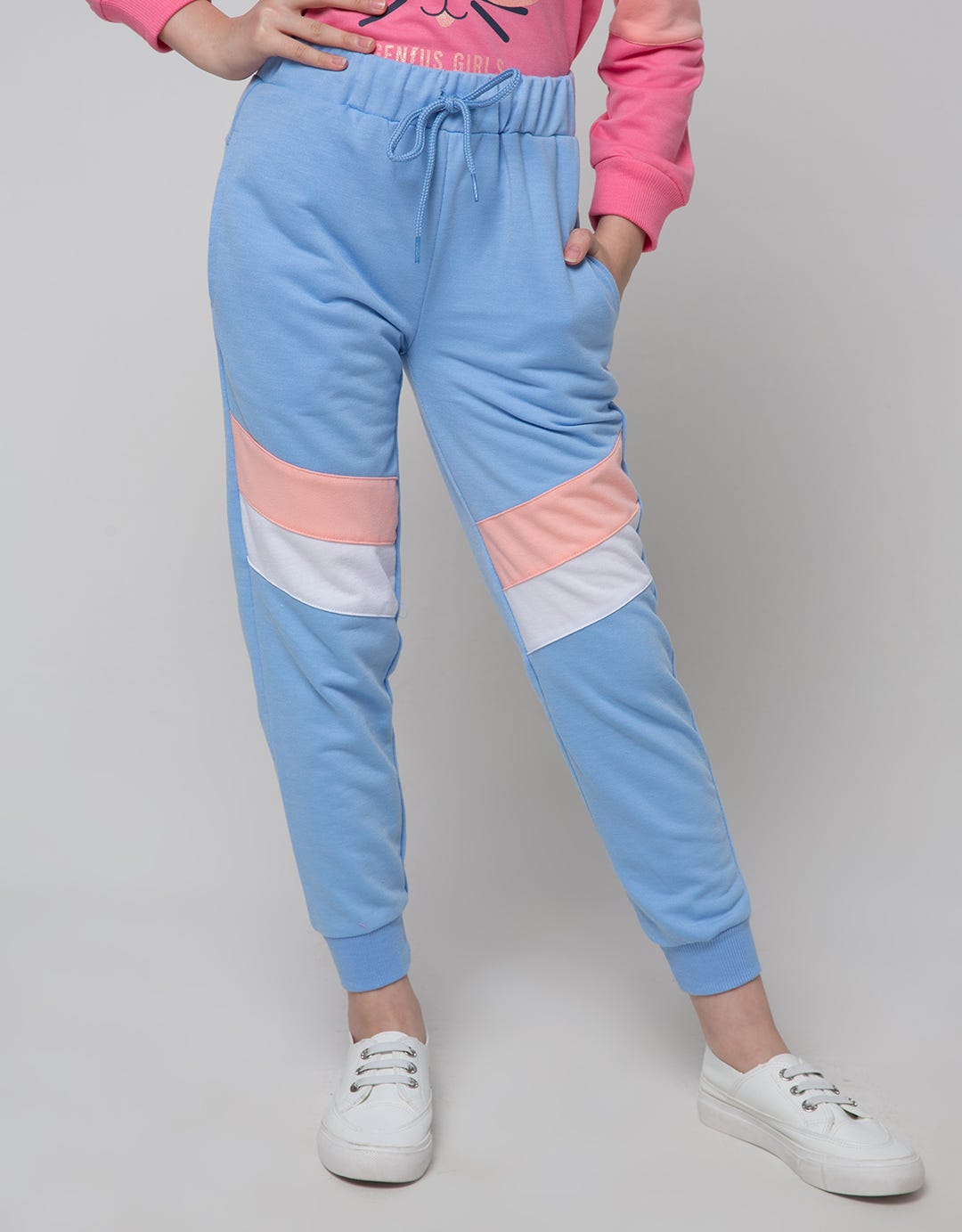 Nevada Jogger Pants Knit Cut Sewn Knee