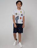 Little M Short Pants Woven Rocket