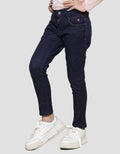 Cardinal Kids Girl Denim Long Pants for Girls