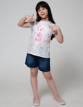 Cardinal Kids Girl T-Shirt Short Sleeve Print