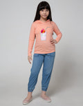 Cardinal Kids Girl Sweatshirt Hoodie