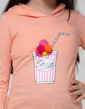 Cardinal Kids Girl Soda Textured Kaos Anak