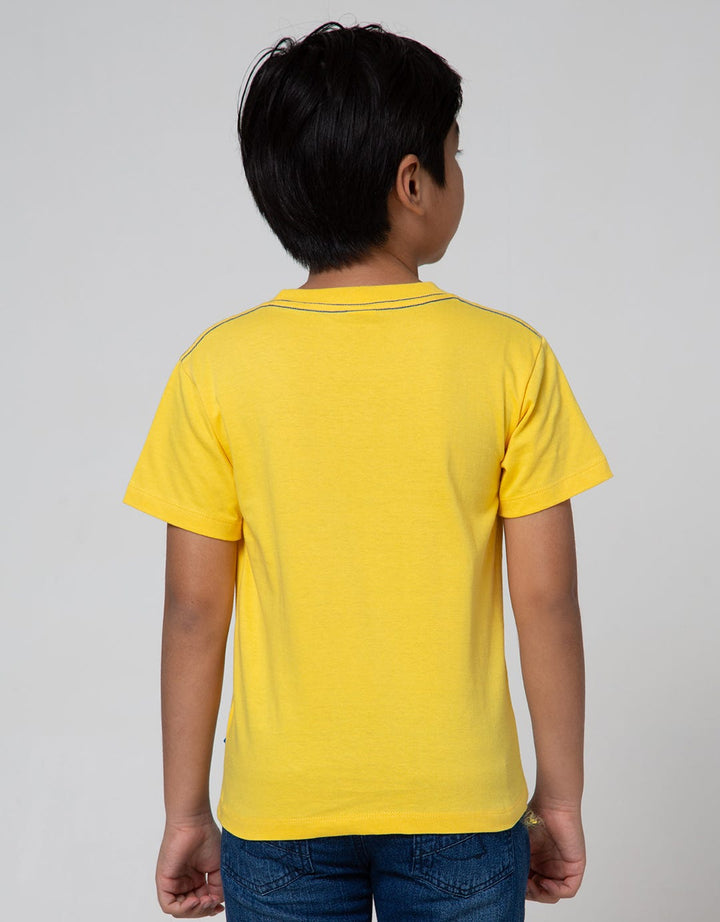 Little M Short Sleeve T-Shirt Shark Aplikasi Gantung Sayap