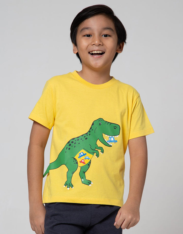 Little M Short Sleeve T-Shirt Dino Buntut Cucuk