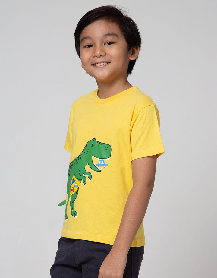 Little M Short Sleeve T-Shirt Dino Buntut Cucuk