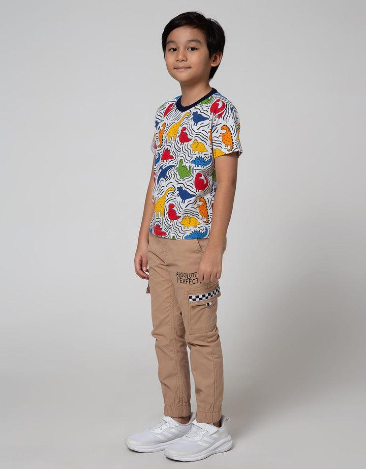 Little M Short Sleeve T-Shirt Print Dino