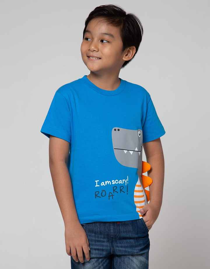 Little M Short Sleeve T-Shirt Dino Cucuk