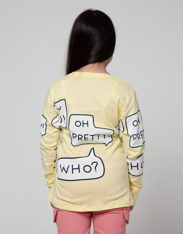 Nevada Long Sleeve T-Shirt Fullprint Bubble Wording
