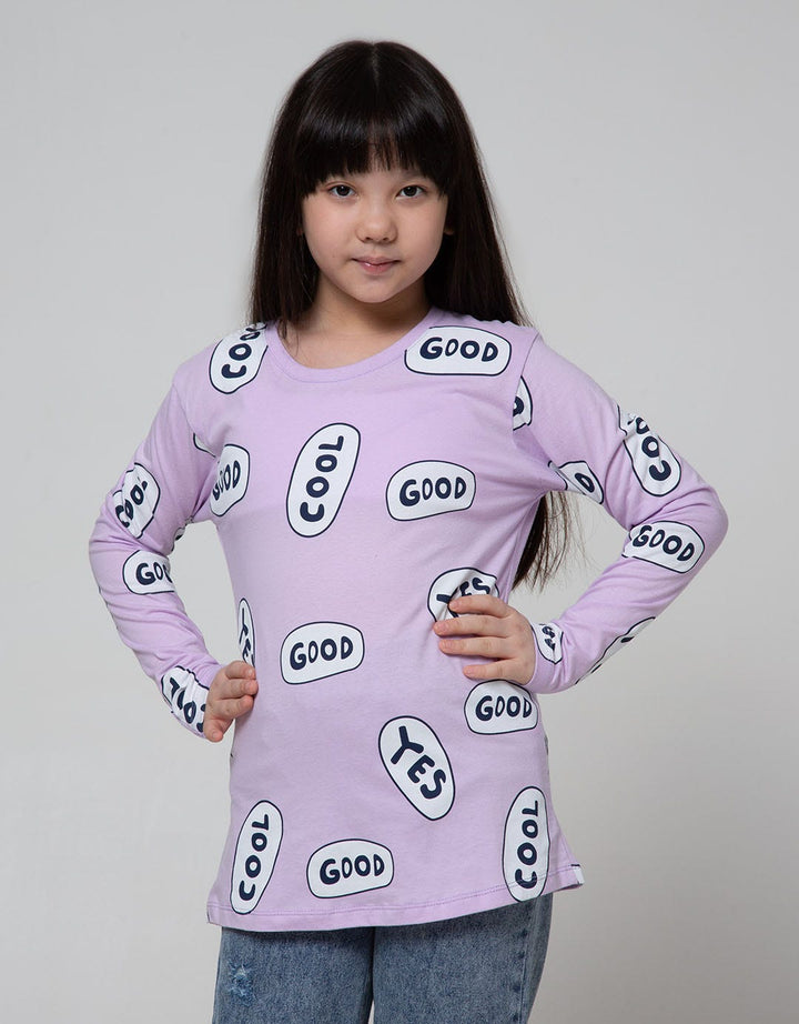 Nevada Long Sleeve T-Shirt Fullprint Bubble Good Yes