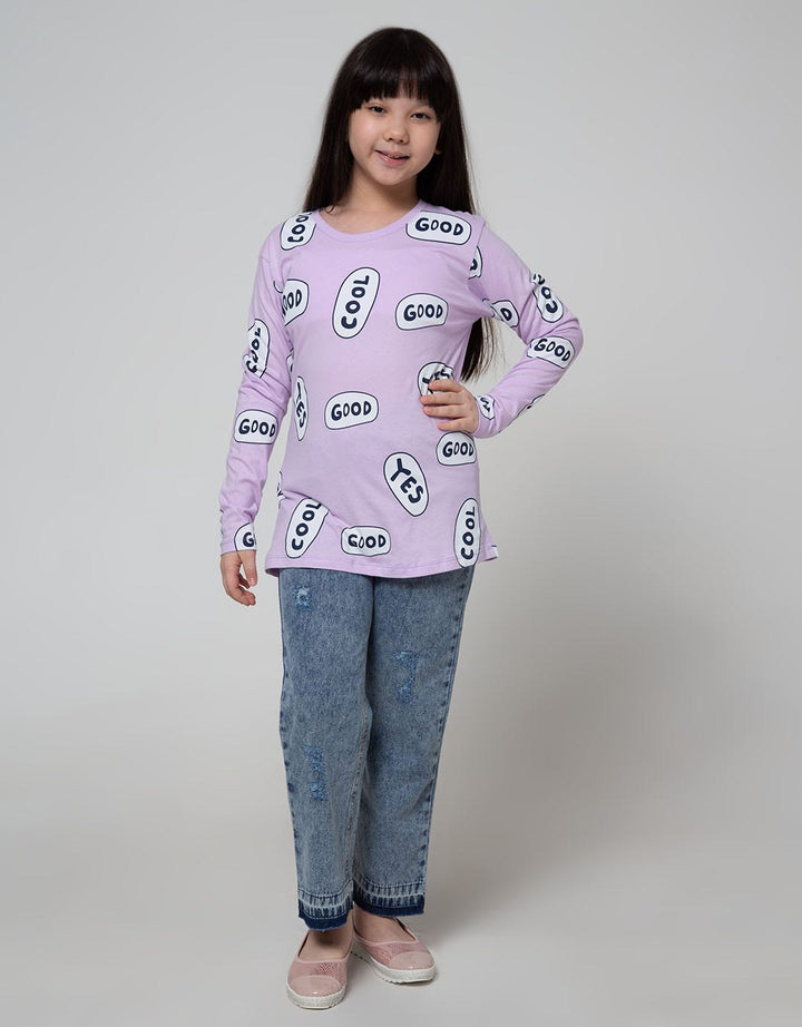 Nevada Long Sleeve T-Shirt Fullprint Bubble Good Yes