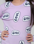 Nevada Long Sleeve T-Shirt Fullprint Bubble Good Yes