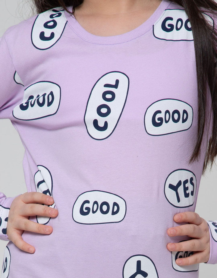 Nevada Long Sleeve T-Shirt Fullprint Bubble Good Yes