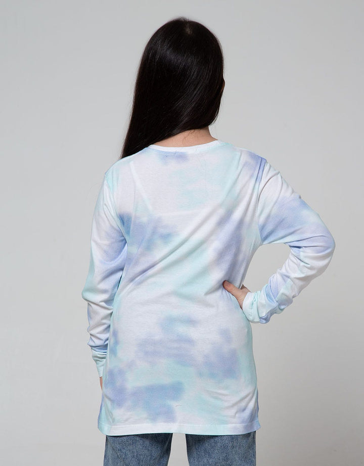 Nevada Long Sleeve T-Shirt Top Tie Dye Peace