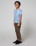 Little M Short Sleeve T-Shirt Print Shark Ombak