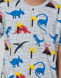 Little M Short Sleeve T-Shirt Dino Game