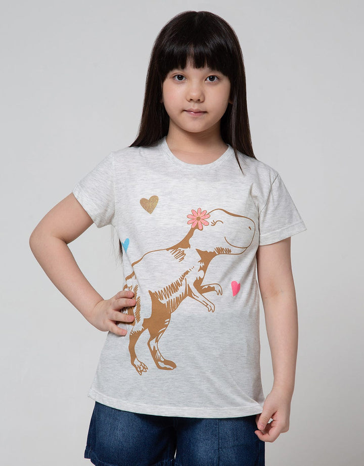 Aero Short Sleeve T-Shirt Top Dino Love