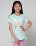 Aero Short Sleeve T-Shirt Basic Top Bunny Head