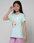 Aero Short Sleeve T-Shirt Basic Top Bunny Head