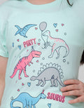 Aero Short Sleeve T-Shirt Top Dino Party